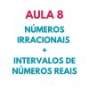 AULA 8